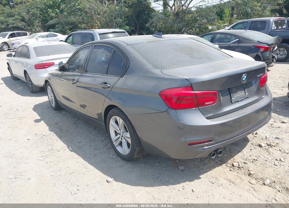 2016 BMW 3 SERIES VIN: WBA8E9C55GK603344