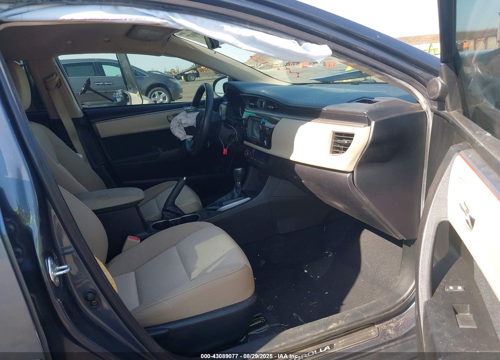 2015 TOYOTA COROLLA VIN: 5YFBPRHE3FP224130