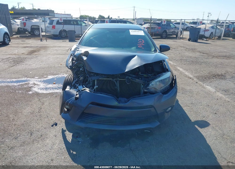 2015 TOYOTA COROLLA VIN: 5YFBPRHE3FP224130