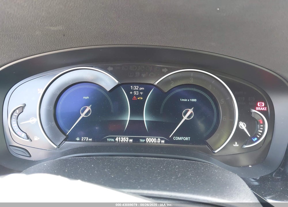 2019 BMW 5 SERIES VIN: WBAJA5C54KWW07683