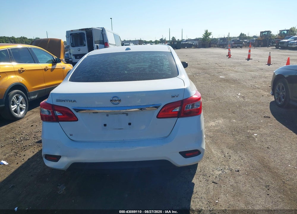 2017 NISSAN SENTRA SV VIN: 3N1AB7APXHL645176