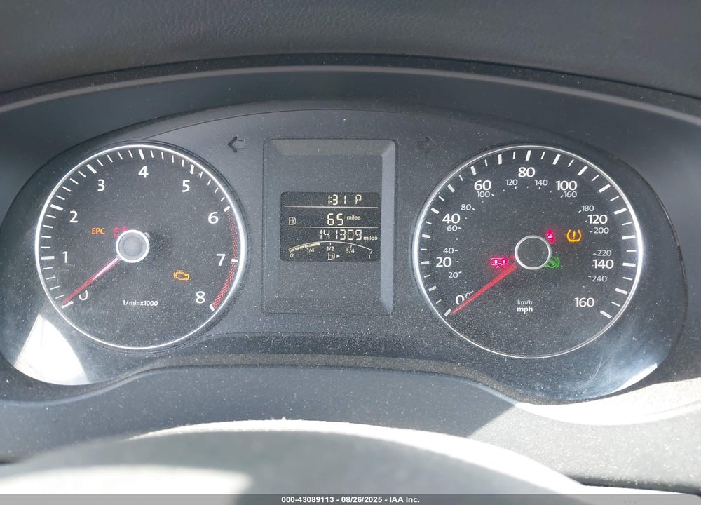 2014 VOLKSWAGEN JETTA VIN: 3VWD17AJ4EM274866