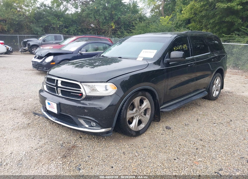2014 DODGE DURANGO VIN: 1C4RDHAG2EC267006