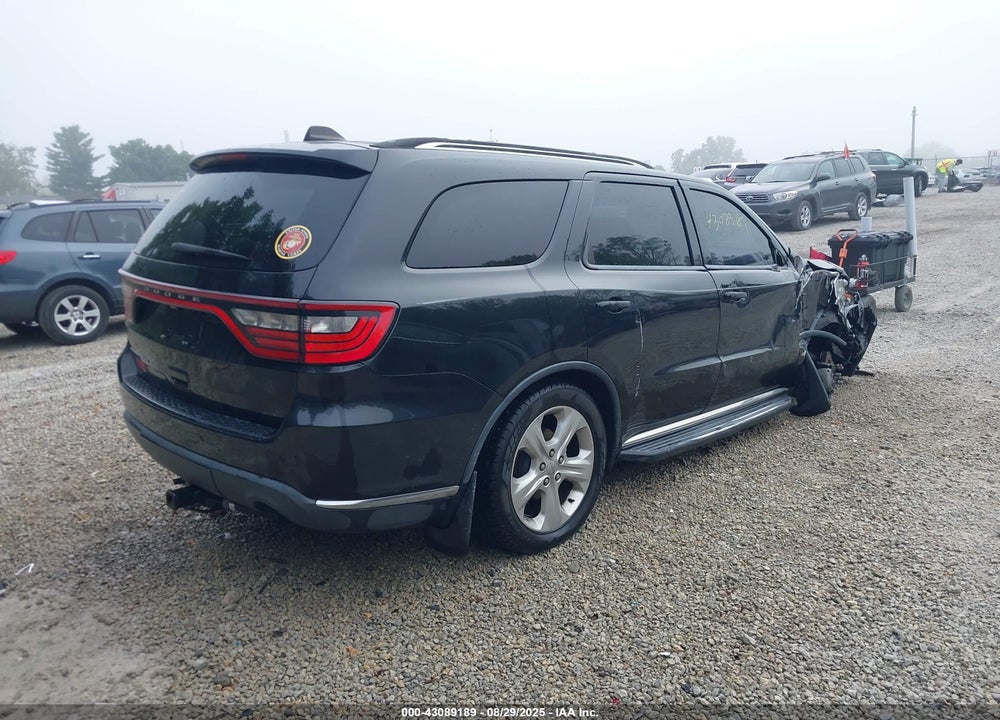 2014 DODGE DURANGO VIN: 1C4RDHAG2EC267006
