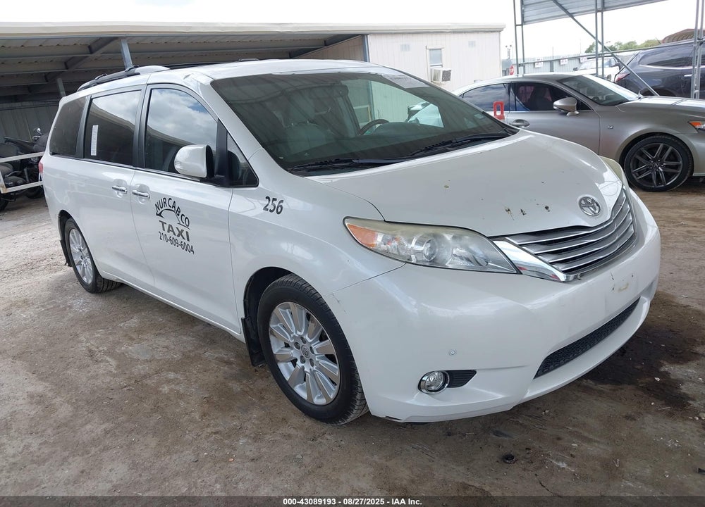 2014 TOYOTA SIENNA VIN: 5TDYK3DCXES500075