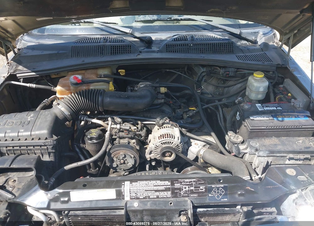 2005 JEEP LIBERTY LIMITED EDITION VIN: 1J4GK58K95W651623