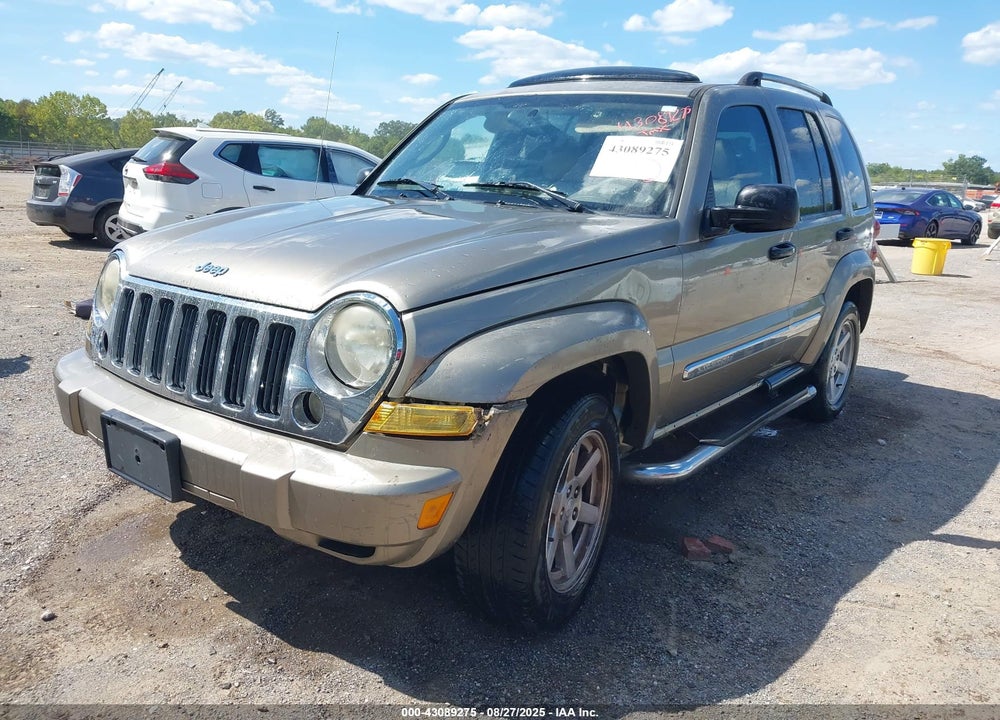 2005 JEEP LIBERTY LIMITED EDITION VIN: 1J4GK58K95W651623