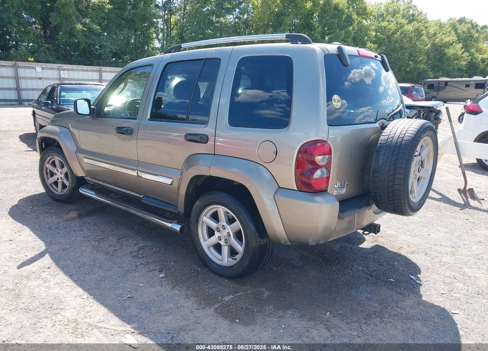 2005 JEEP LIBERTY LIMITED EDITION VIN: 1J4GK58K95W651623