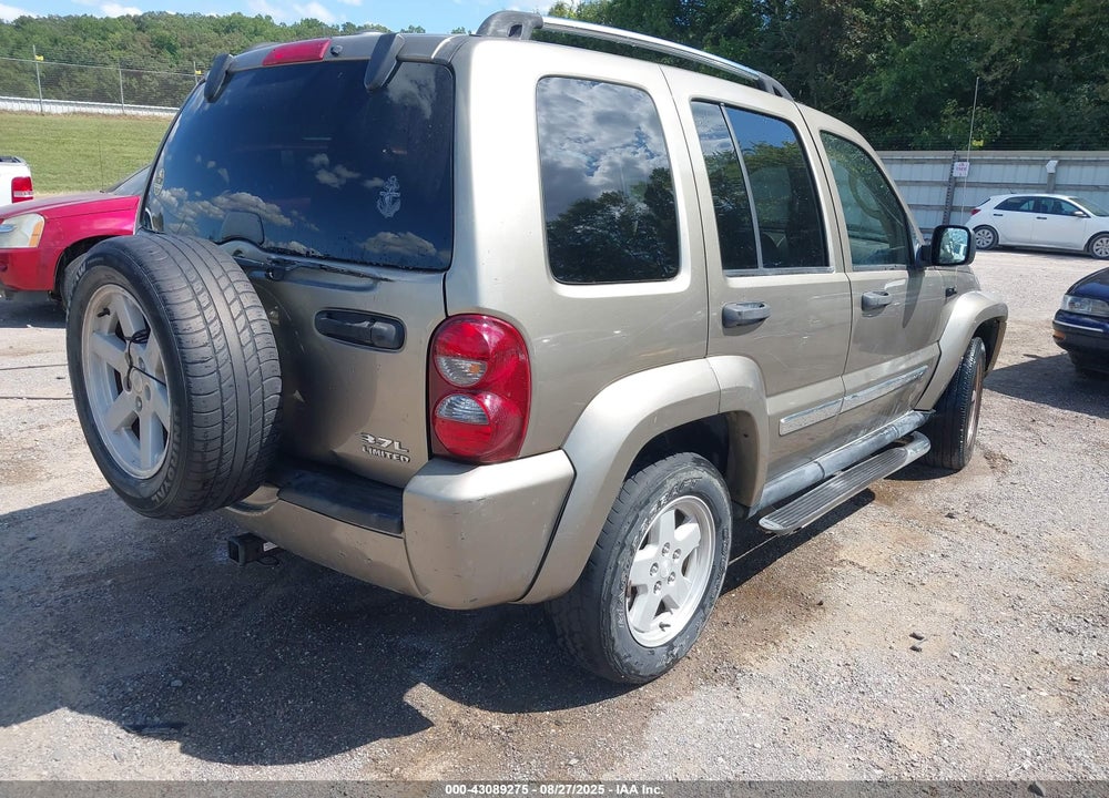 2005 JEEP LIBERTY LIMITED EDITION VIN: 1J4GK58K95W651623