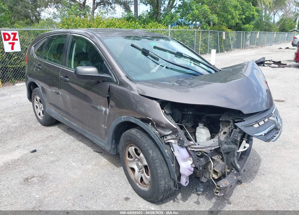 2014 HONDA CR-V LX VIN: 2HKRM3H3XEH513357