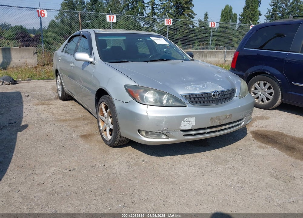 2002 TOYOTA CAMRY SE V6 VIN: 4T1BF32K12U029487
