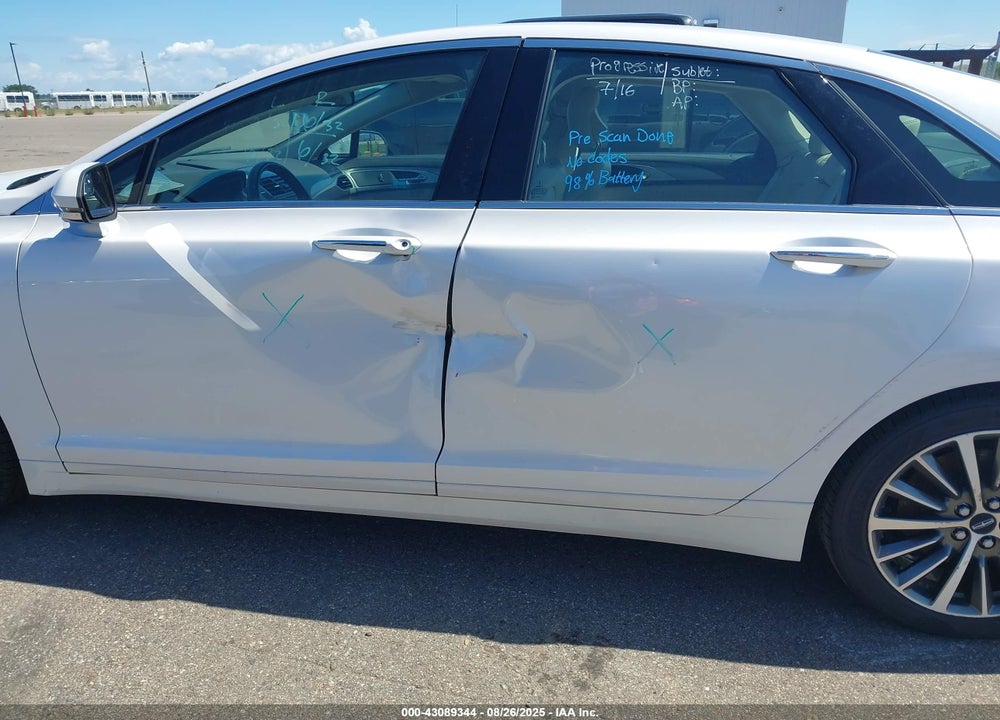 2017 LINCOLN MKZ PREMIERE VIN: 3LN6L5A92HR665002