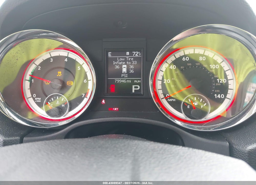 2013 DODGE DURANGO VIN: 1C4RDJDG5DC700769