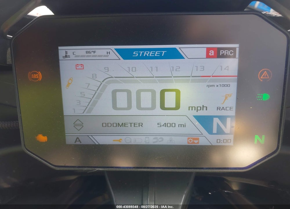 2022 APRILIA RSV4 1100 FACTORY VIN: ZD4KYUB06NS000493