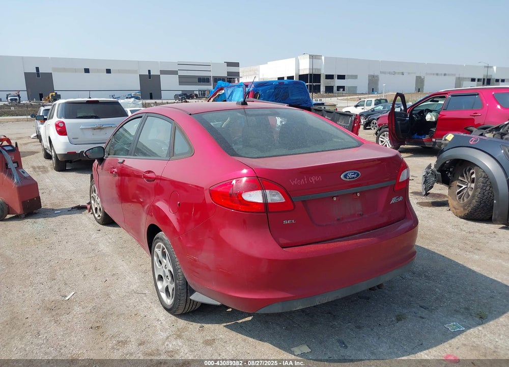 2011 FORD FIESTA SEL VIN: 3FADP4CJ9BM113766