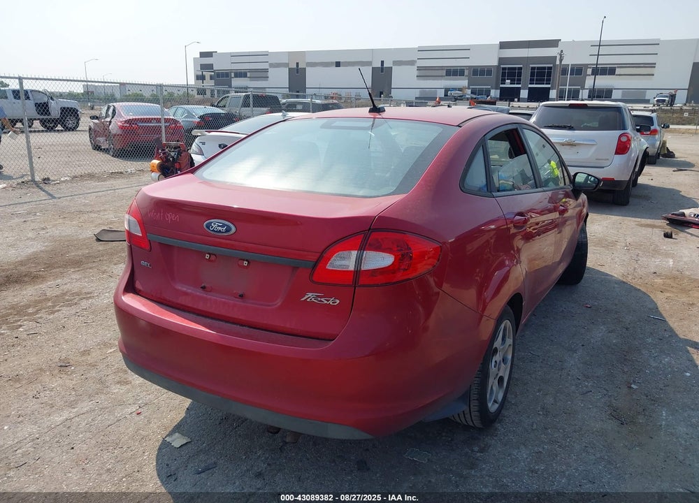 2011 FORD FIESTA SEL VIN: 3FADP4CJ9BM113766
