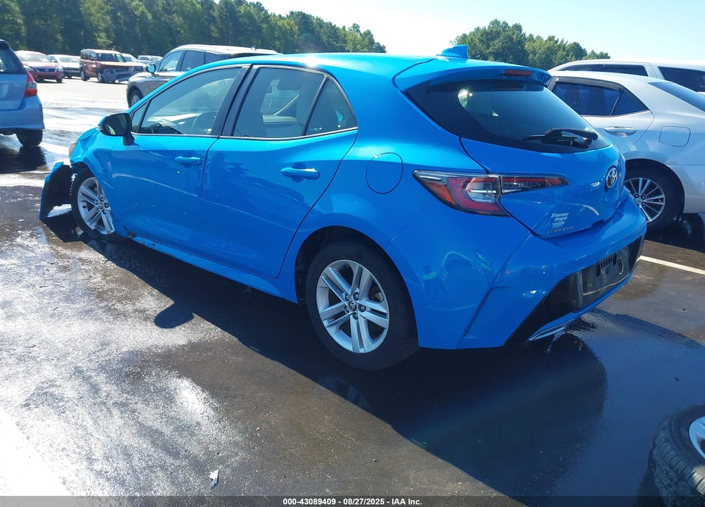2019 TOYOTA COROLLA VIN: JTNK4RBE9K3032758