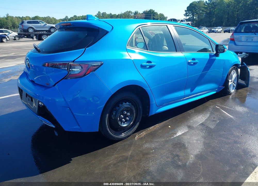 2019 TOYOTA COROLLA VIN: JTNK4RBE9K3032758