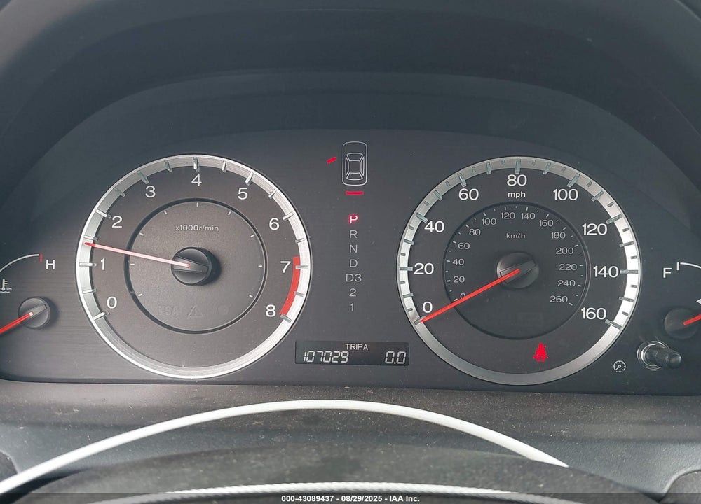2009 HONDA ACCORD VIN: 1HGCP26399A086181
