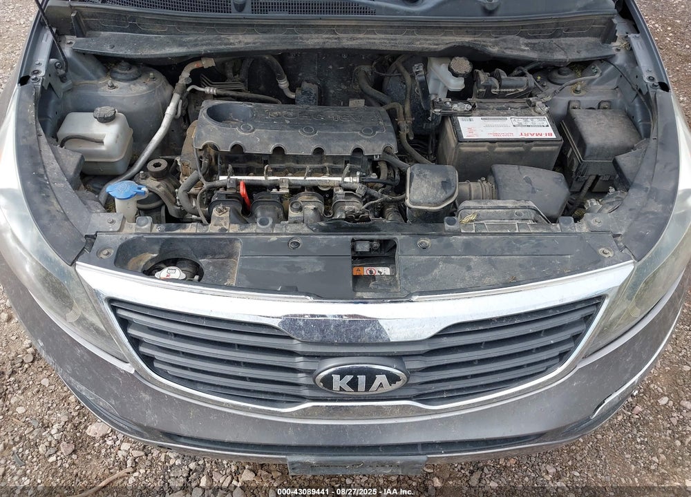 2013 KIA SPORTAGE VIN: KNDPBCA23D7408497