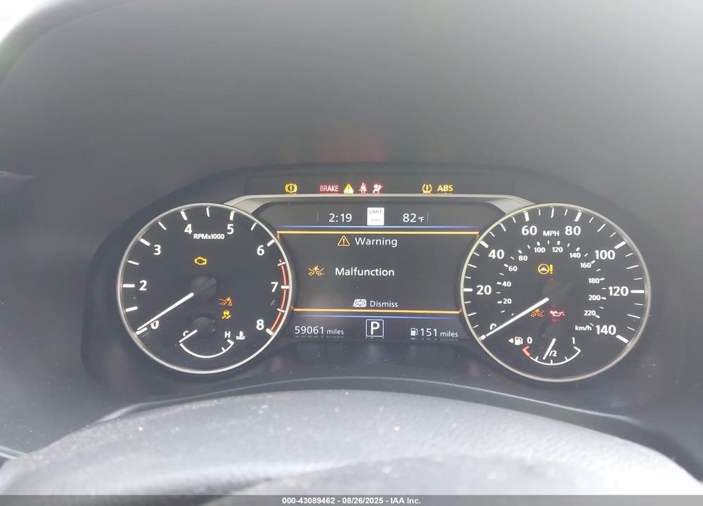 2022 NISSAN ALTIMA VIN: 1N4BL4EW1NN418524