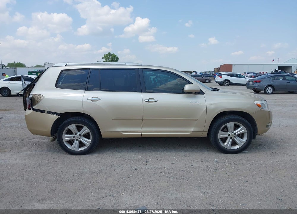 2008 TOYOTA HIGHLANDER LIMITED VIN: JTEDS42A382001857