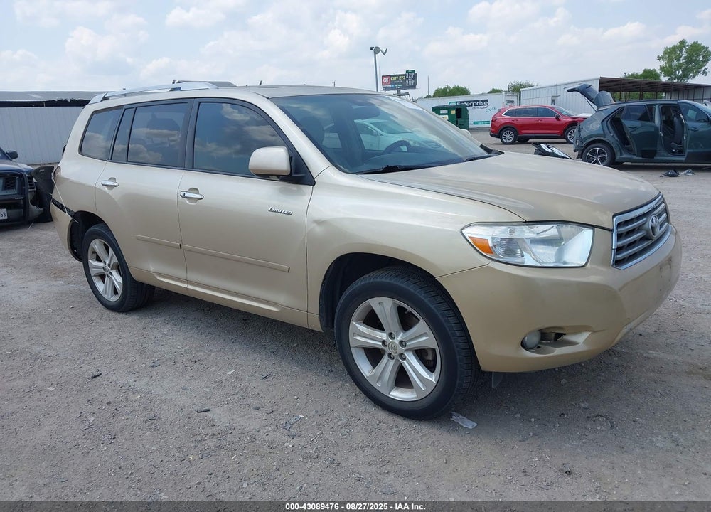 2008 TOYOTA HIGHLANDER LIMITED VIN: JTEDS42A382001857