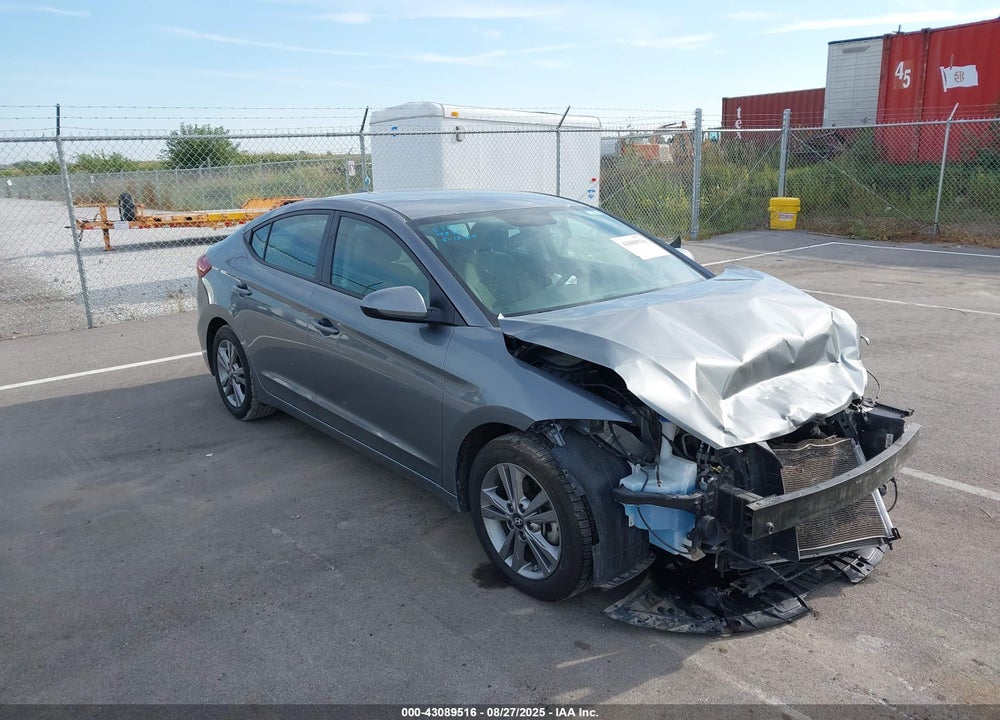 2018 HYUNDAI ELANTRA SEL VIN: KMHD84LF8JU556418