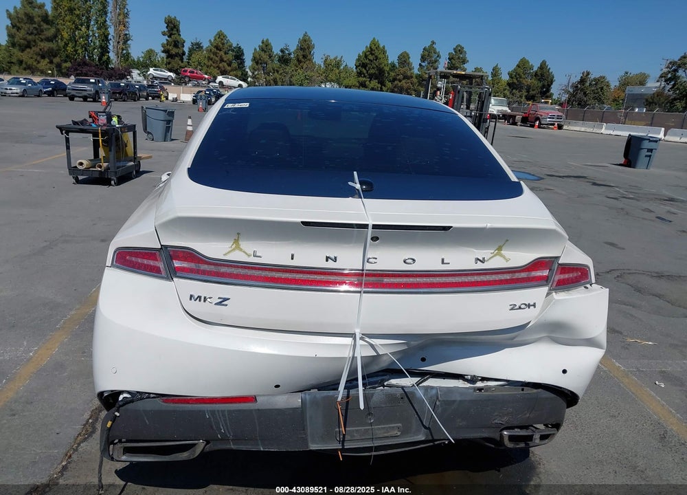 2017 LINCOLN MKZ VIN: 3LN6L5KUXHR657300
