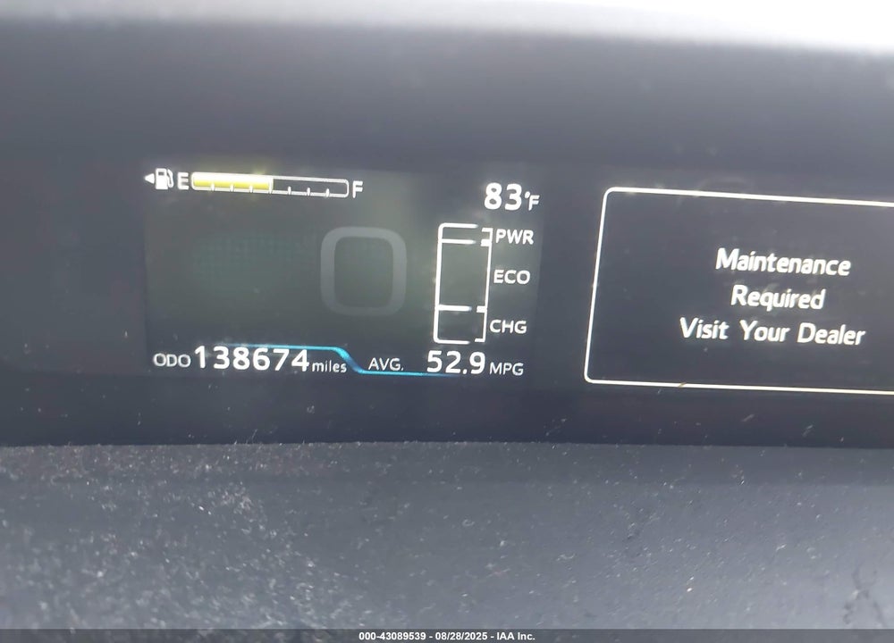 2017 TOYOTA PRIUS VIN: JTDKARFU3H3042466