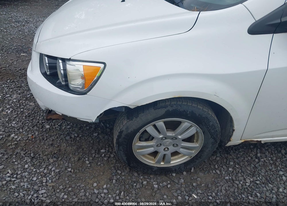 2013 CHEVROLET SONIC LT AUTO VIN: 1G1JC6SB3D4249364