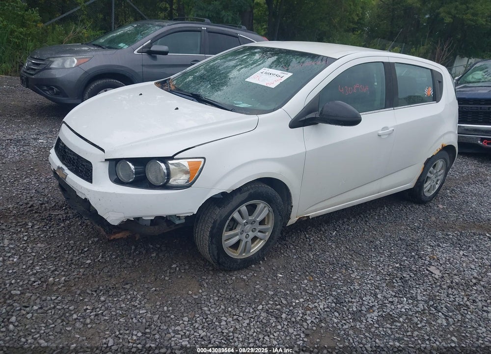 2013 CHEVROLET SONIC LT AUTO VIN: 1G1JC6SB3D4249364