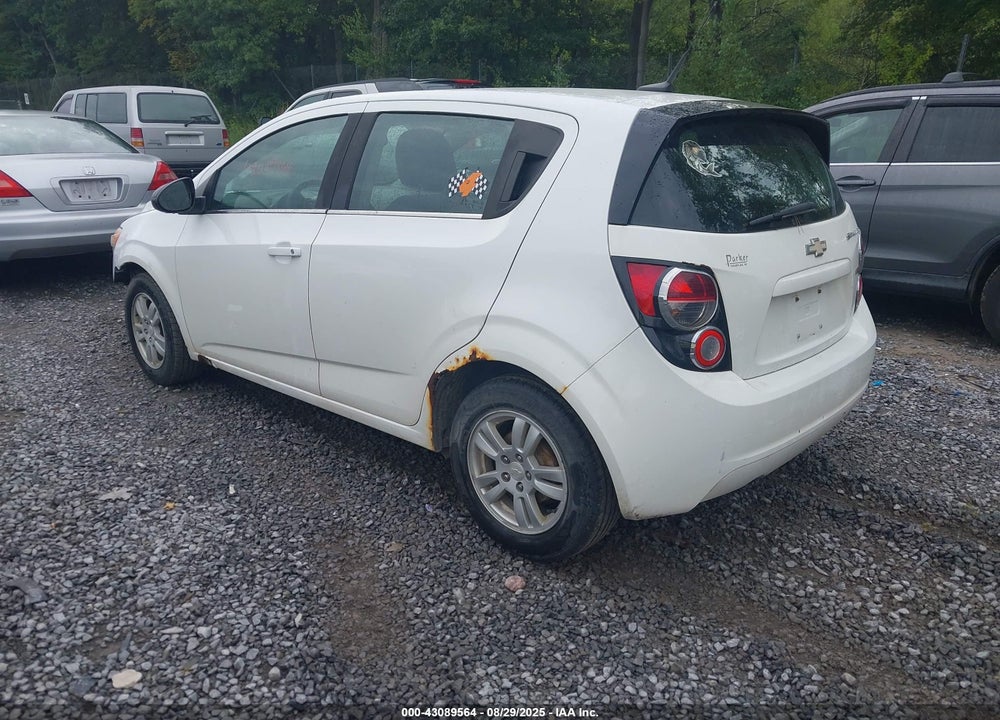 2013 CHEVROLET SONIC LT AUTO VIN: 1G1JC6SB3D4249364