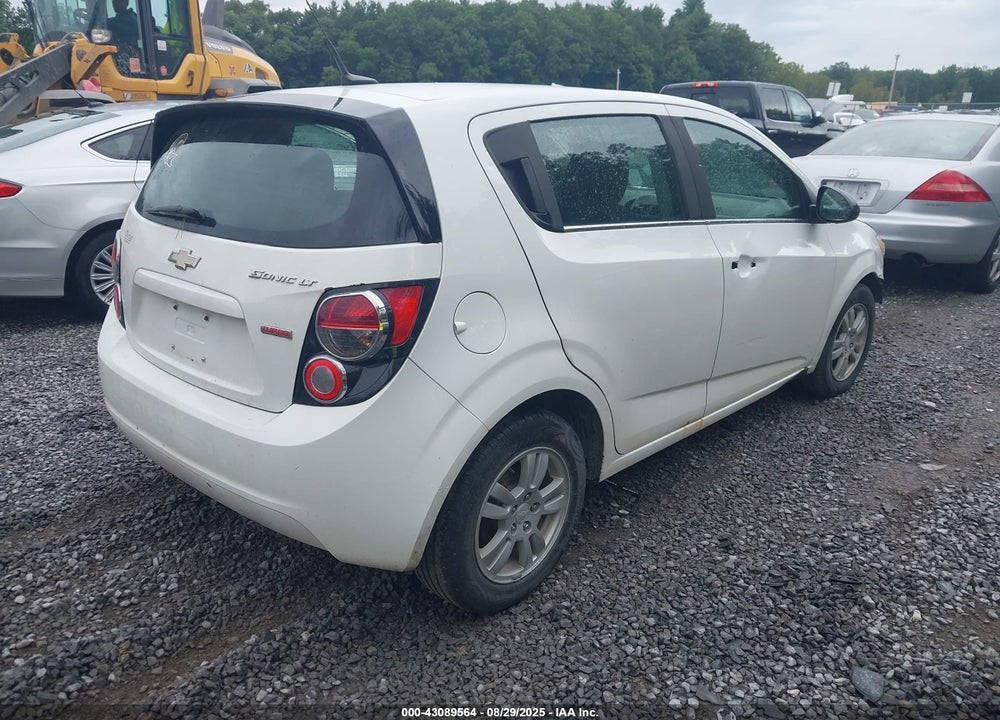 2013 CHEVROLET SONIC LT AUTO VIN: 1G1JC6SB3D4249364