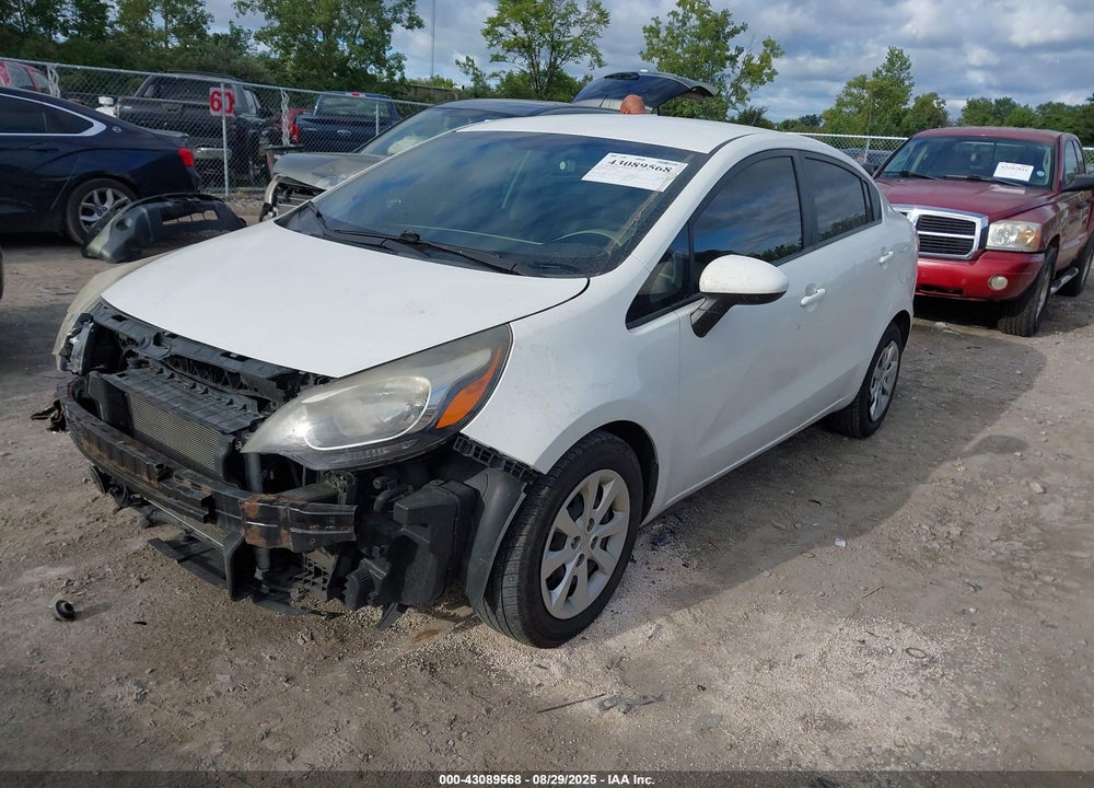 2013 KIA RIO VIN: KNADM4A38D6270194