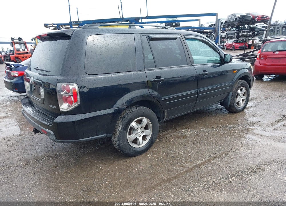 2006 HONDA PILOT EX VIN: 2HKYF18406H541009