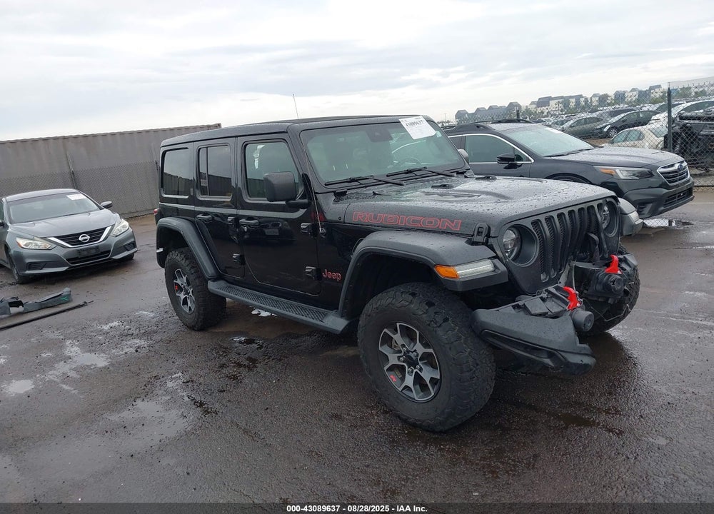 2022 JEEP WRANGLER UNLIMITED RUBICON 4X4 VIN: 1C4HJXFN0NW119487