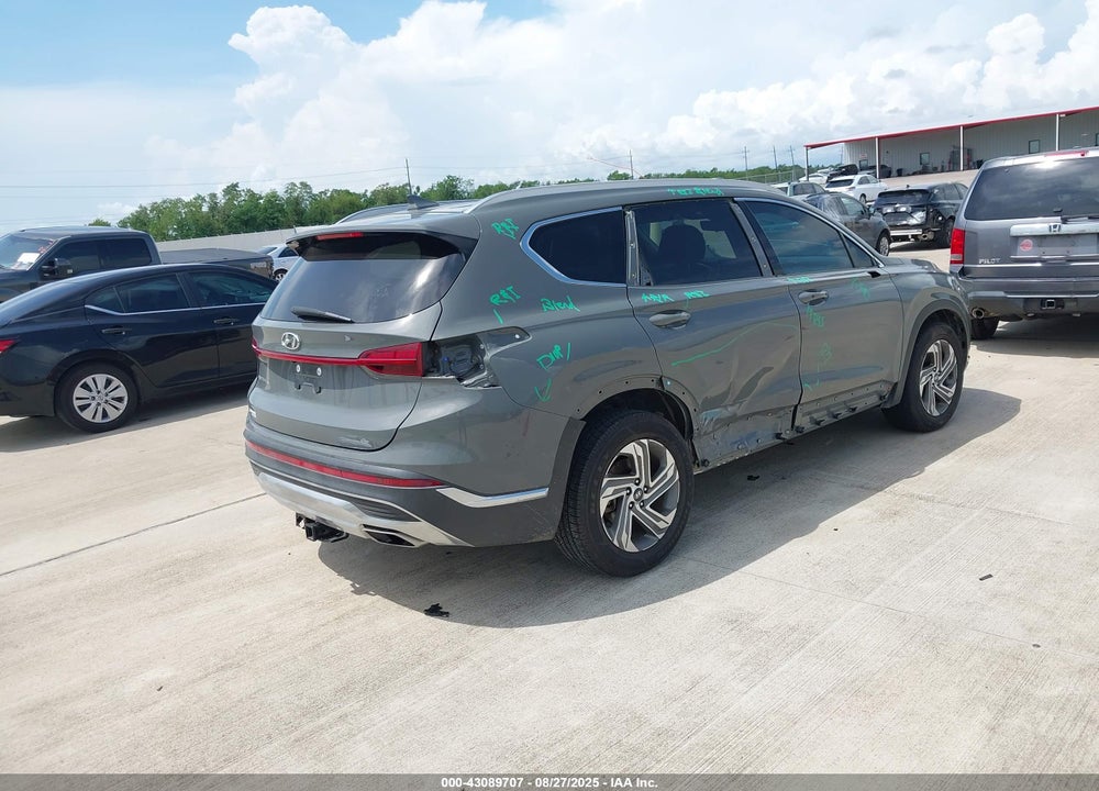 2021 HYUNDAI SANTA FE VIN: 5NMS24AJ0MH312648