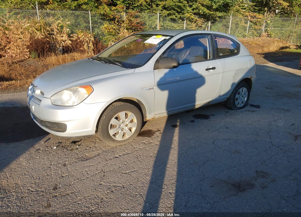 2008 HYUNDAI ACCENT VIN: KMHCM36CX8U084025