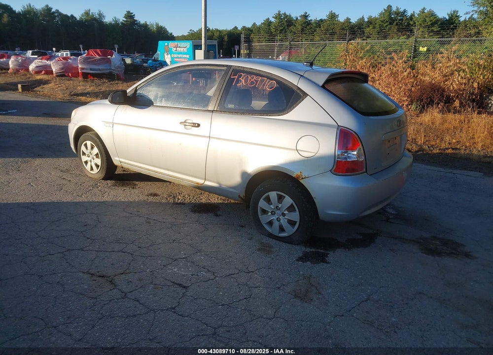 2008 HYUNDAI ACCENT VIN: KMHCM36CX8U084025
