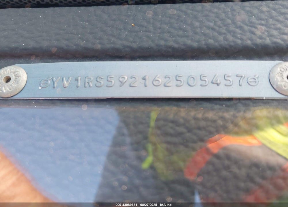2006 VOLVO S60 VIN: YV1RS592162505457