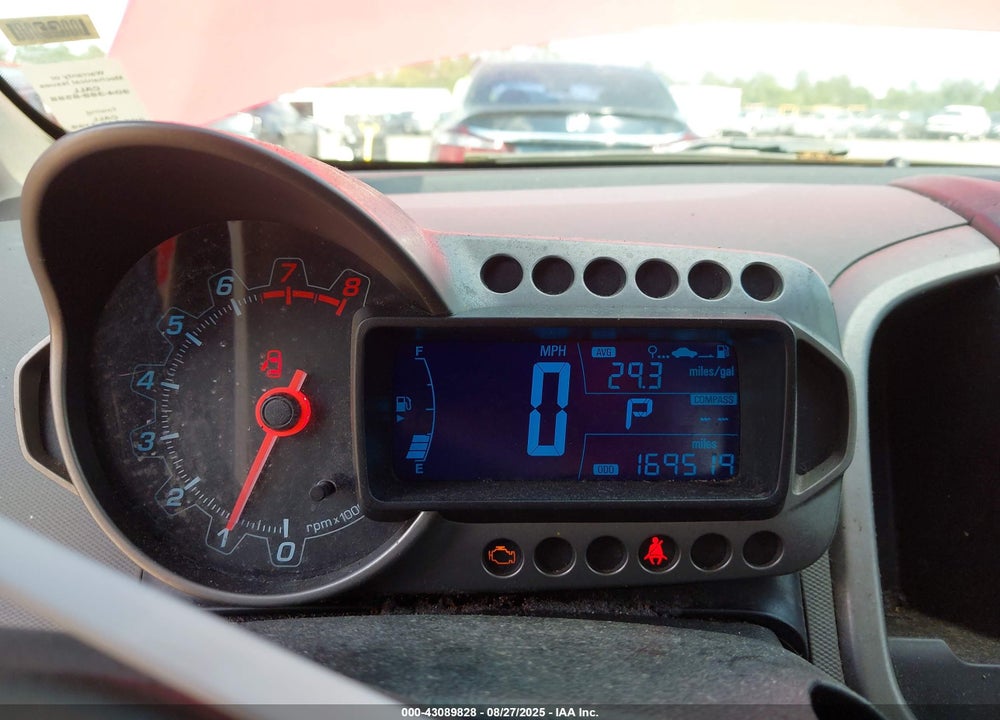 2016 CHEVROLET SONIC VIN: 1G1JA5SHXG4163963