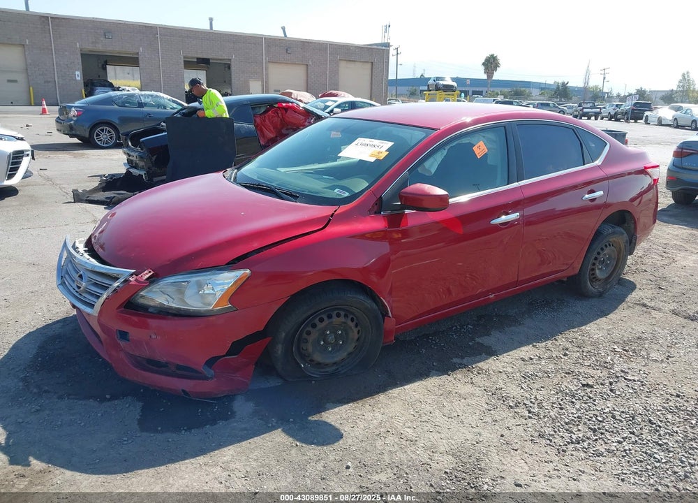 2014 NISSAN SENTRA VIN: 3N1AB7AP3EL680475