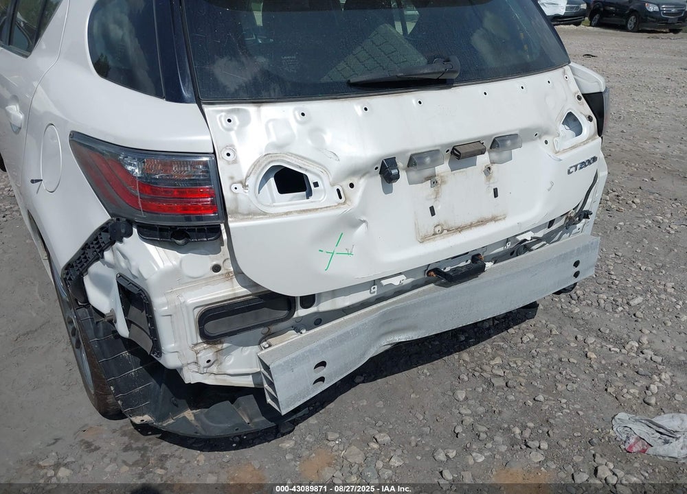 2012 LEXUS CT 200H VIN: JTHKD5BH4C2069598