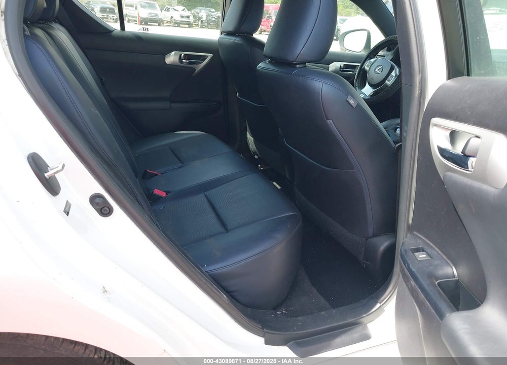 2012 LEXUS CT 200H VIN: JTHKD5BH4C2069598