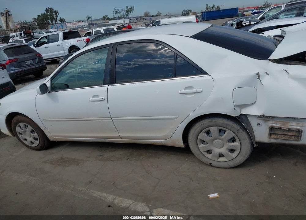 2004 TOYOTA CAMRY LE VIN: 4T1BE32K14U361841