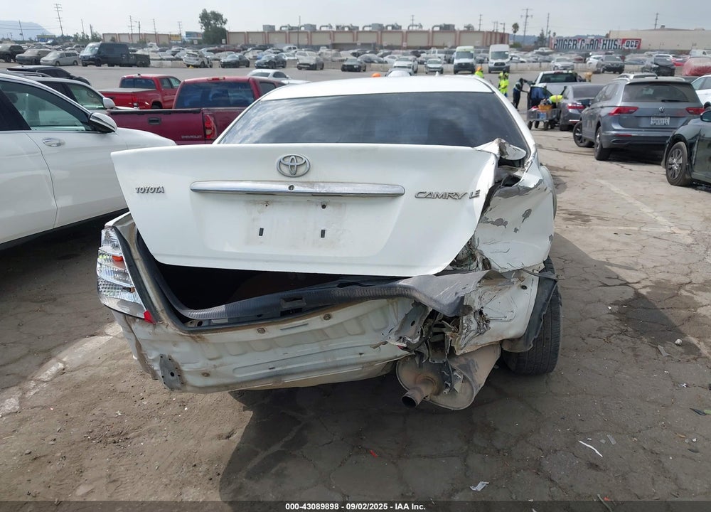 2004 TOYOTA CAMRY LE VIN: 4T1BE32K14U361841
