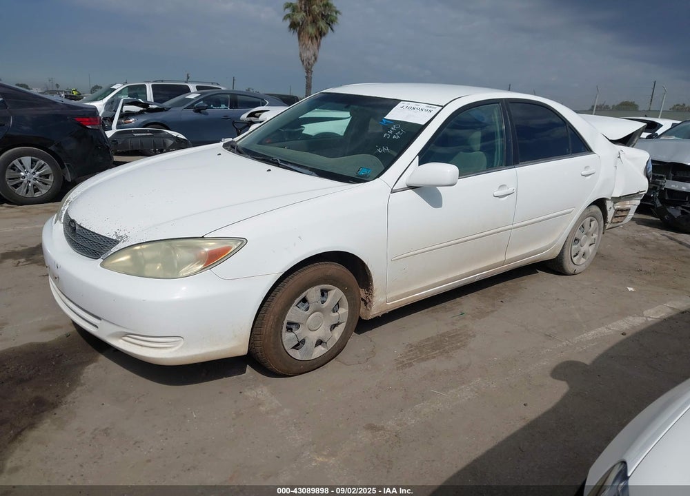 2004 TOYOTA CAMRY LE VIN: 4T1BE32K14U361841