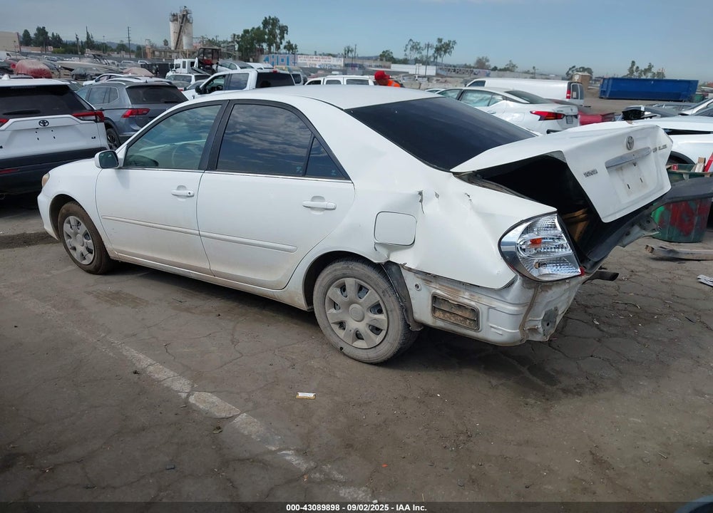2004 TOYOTA CAMRY LE VIN: 4T1BE32K14U361841