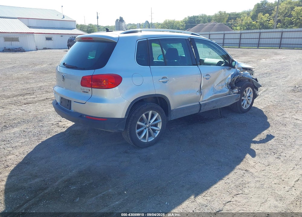 2017 VOLKSWAGEN TIGUAN 2.0T WOLFSBURG EDITION VIN: WVGSV7AXXHK018337